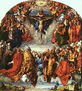 Albrecht Durer Adoration of the Trinity oil painting artist